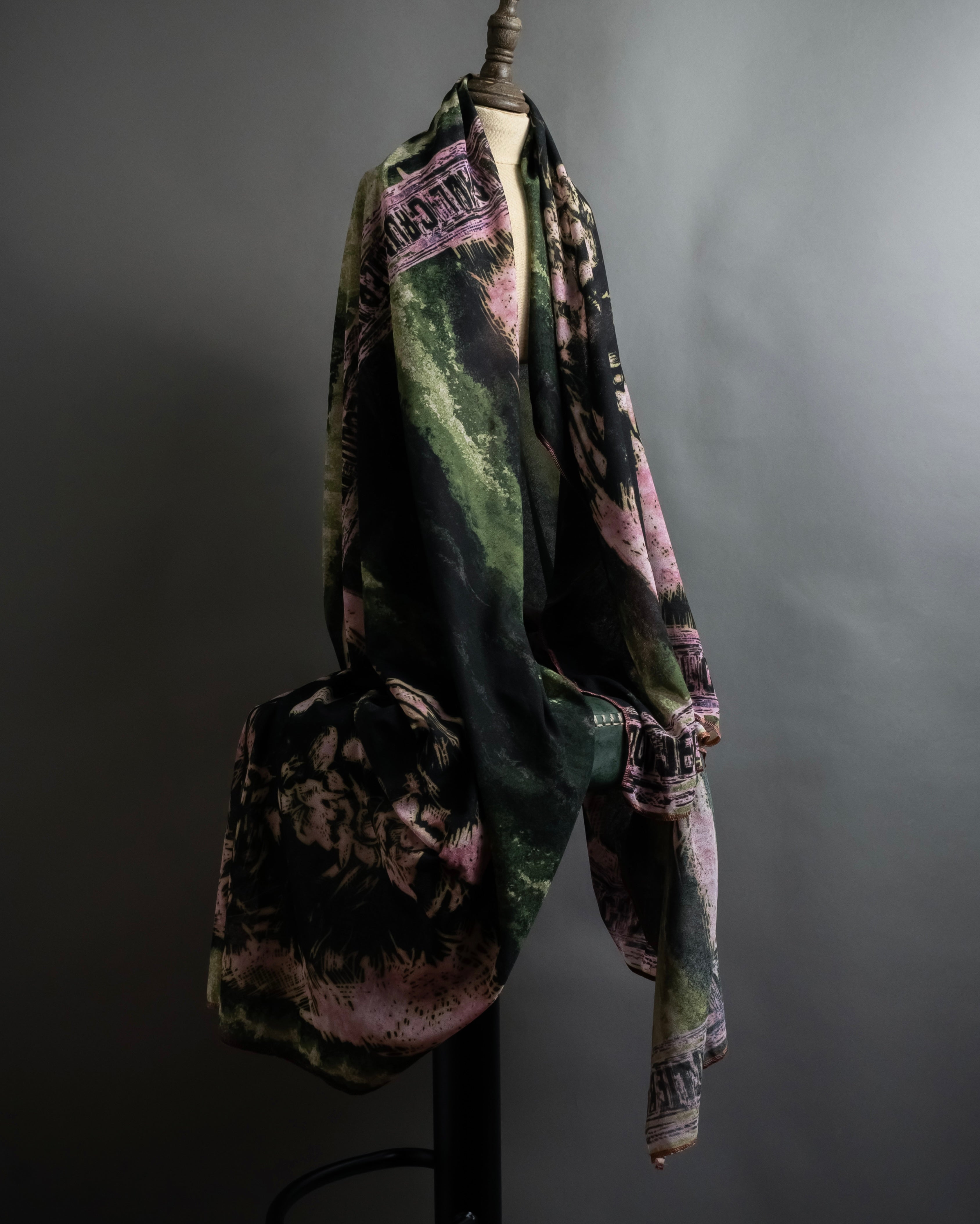 “Jean Paul Gaultier” Printed portrait large scarf