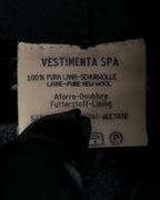 "GIORGIO ARMANI" Long length tailored jacket and wide tapered slacks set up