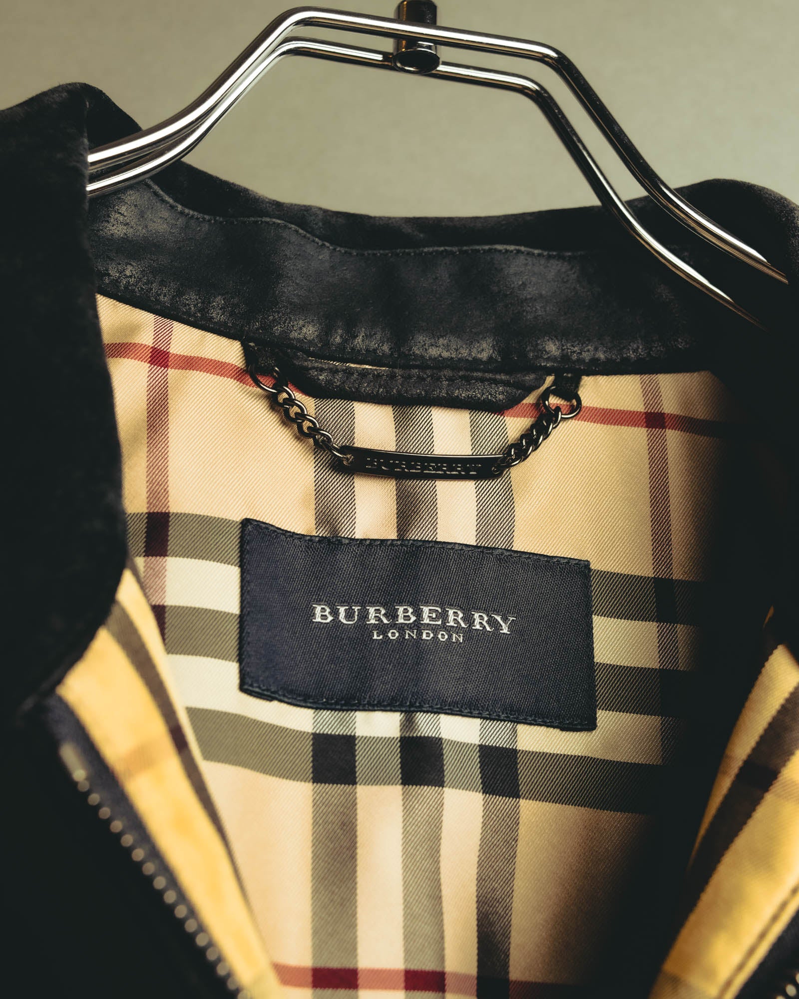 "BURBERRY LONDON" 00's–10's classic zip-up blouson jacket