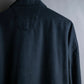 "SIGNUM" Vertical line relaxed fit black shirt