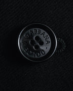 Abrigo de lana de sastrería minimalista de los años 90-00 de Dolce & Gabbana