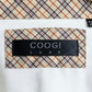 "COOGI" Double collar distinctive buttons relaxed shirt