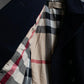 "BURBERRY BRIT" Double breasted wool melton pea coat