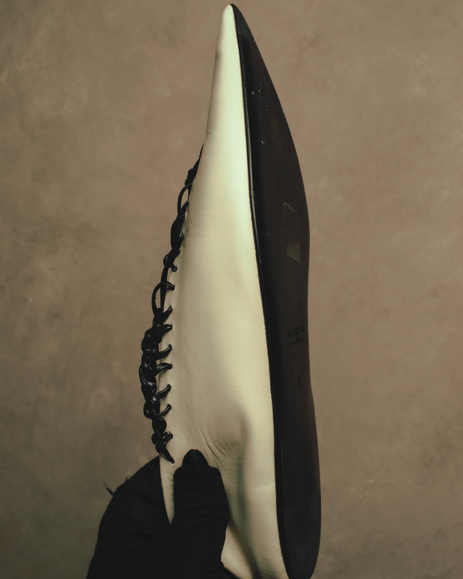 -SPECIAL- “JIL SANDER” 2020’s interwoven strap pointed-toe flat shoes