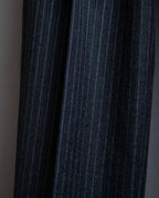 "POLO Ralph Lauren" Notch lapel tailored jacket & two-pleat slacks striped set up