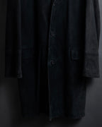 -SPECIAL- "GUCCI" 1998's-01's Tom Ford period beautiful faded suede long coat