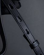 "Chloe" Georgia double flap design leather bag