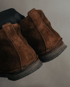 -SPECIAL- “HERMÈS” 1998-2003 Suede square toe chukka boots