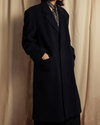 -SPECIAL- "BURBERRYS" 1980-1990's 
Classically tailored oversized 100% cashmere chester coat