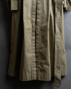 "BURBERRYS" Military detail long trench coat