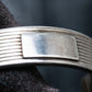 "GUCCI" Border motif silver bangle