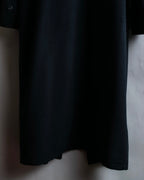 "GIANNI VERSACE UPDATE"
 Fur trimmed wool cashmere maxi double breasted coat