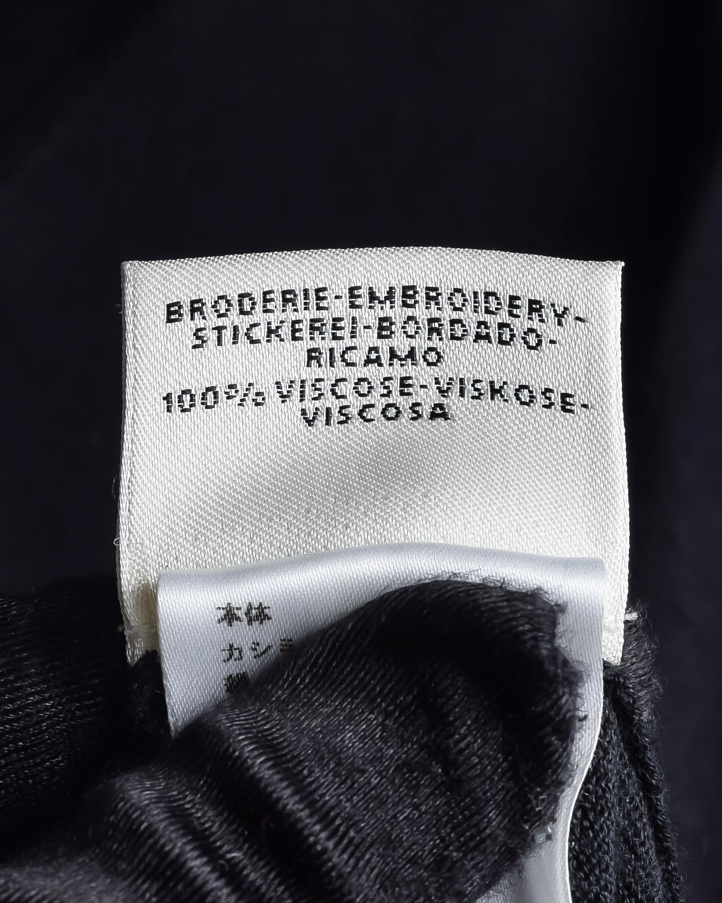 "HERMES" Cashmere silk blend V-neck knit