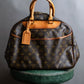 "LOUIS VUITTON" Deauville monogram pattern boston hand bag