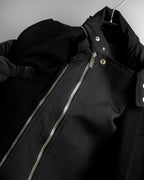 "Juun.J" Zip-up blouson docking design jacket