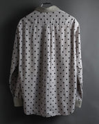 “COMME des GARÇONS HOMME DEUX” 17AW Polka dot stripe shirt