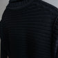 "FENDI" Bustier docking shape ribbed turtleneck knit