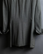 "Christian Dior" Flap pocket detail military tailored jacket