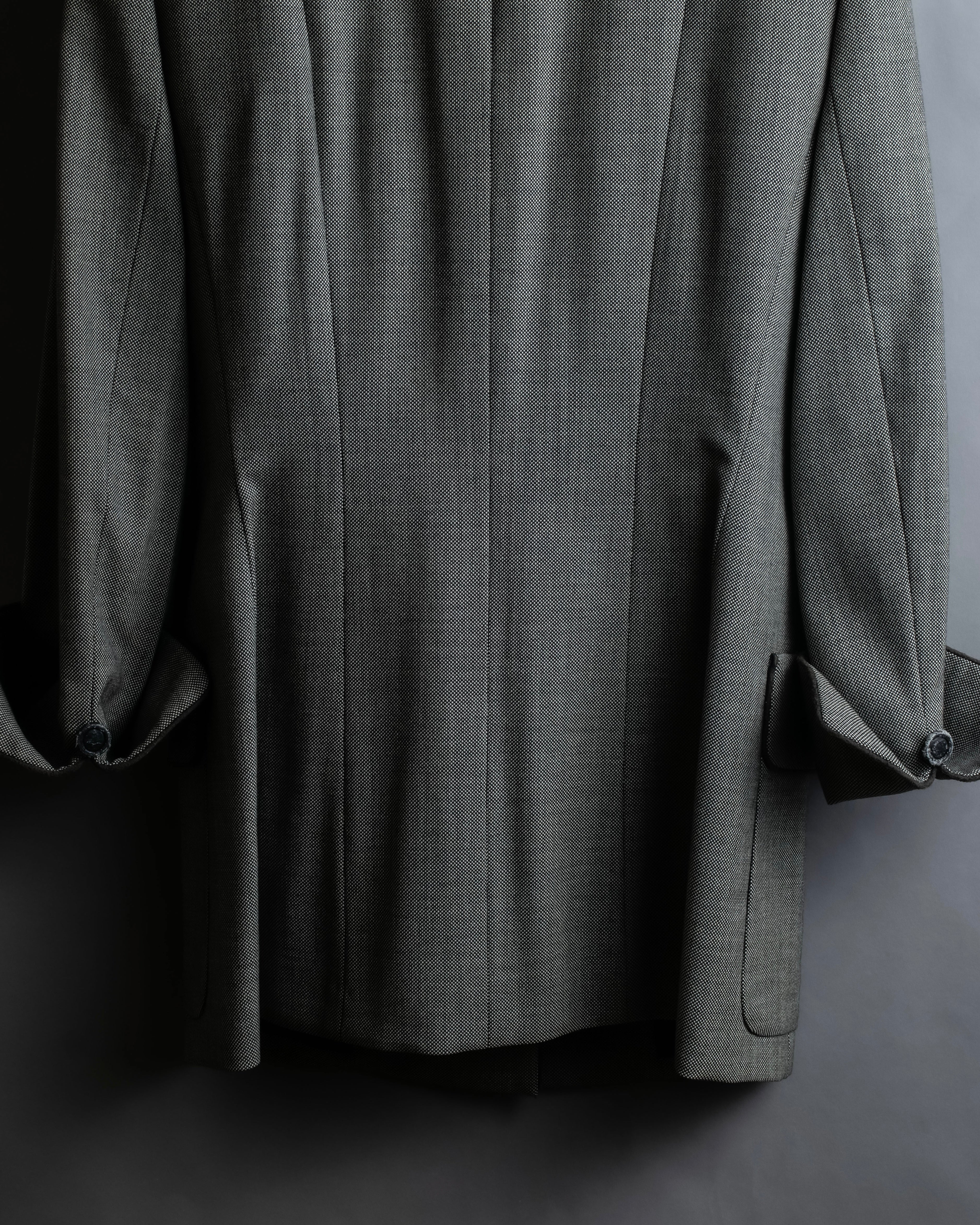 "Christian Dior" Flap pocket detail military tailored jacket