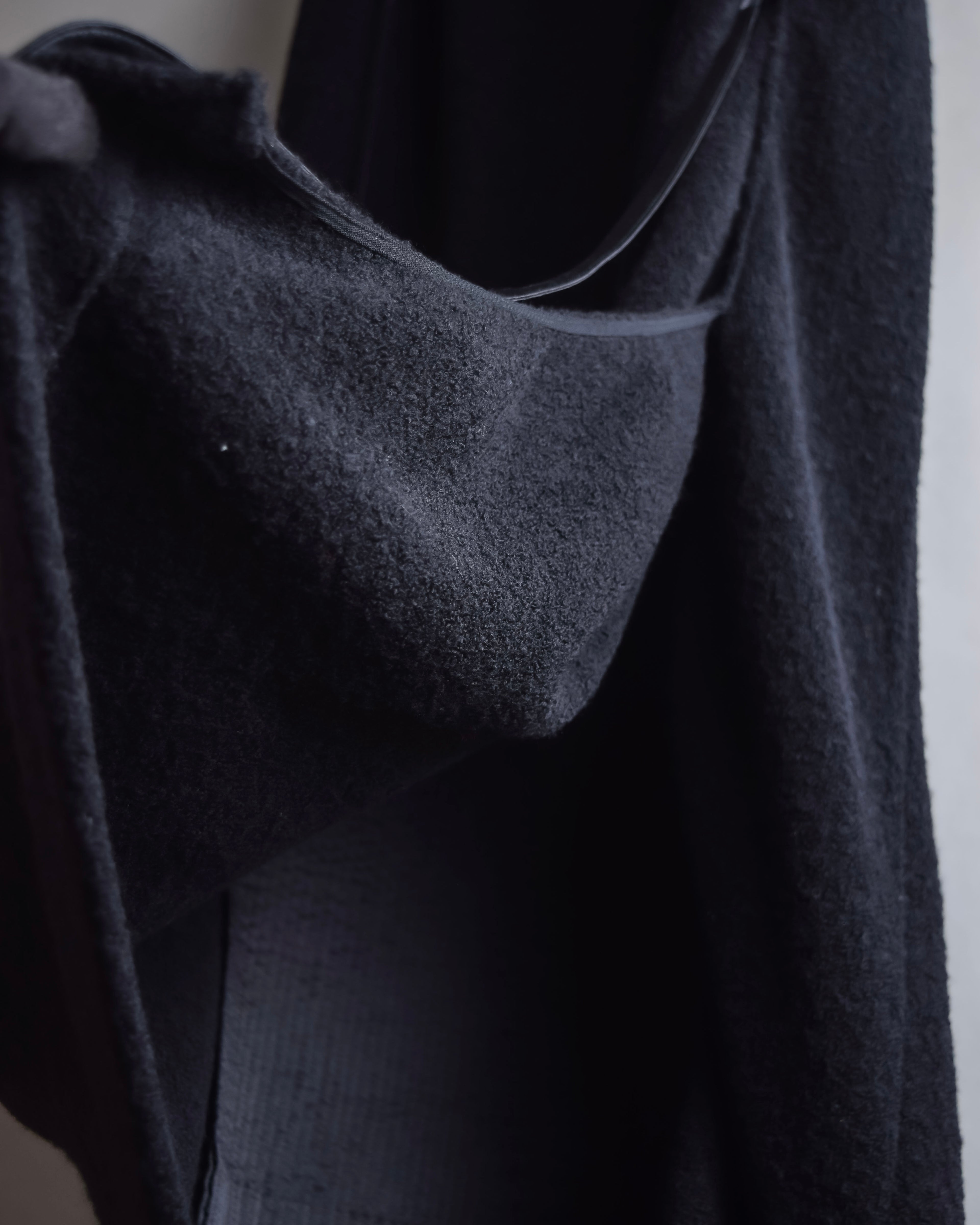 "GIANFRANCO FERRE" Structured wool satin ruffle inner detail set up