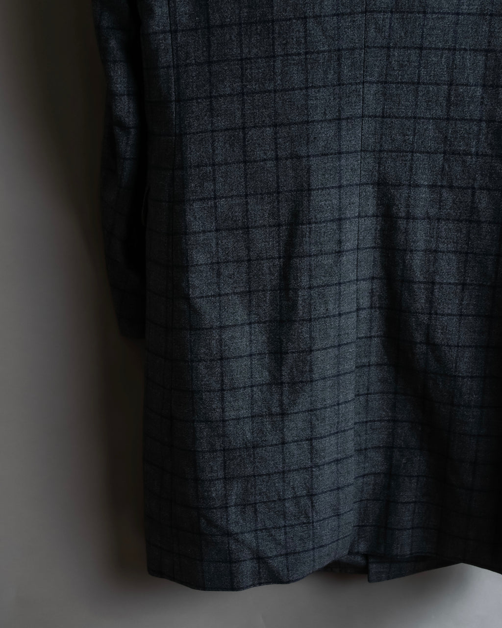 "JOHNBULL" Velvet collar design chesterfield coat