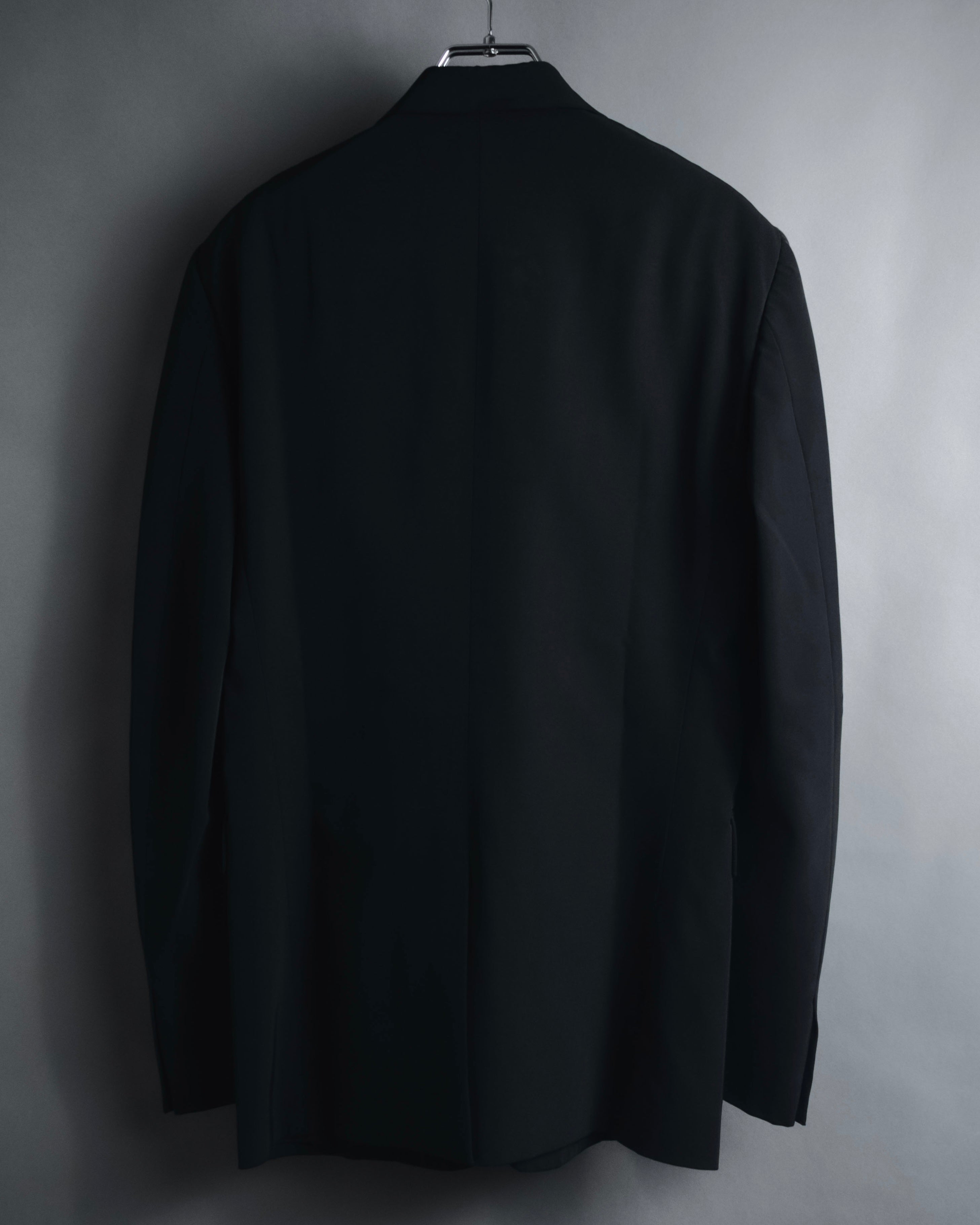 "PRADA" 1994AW Stretch polyester tailored suit