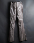 "GUCCI" silk blend corduroy flare pants