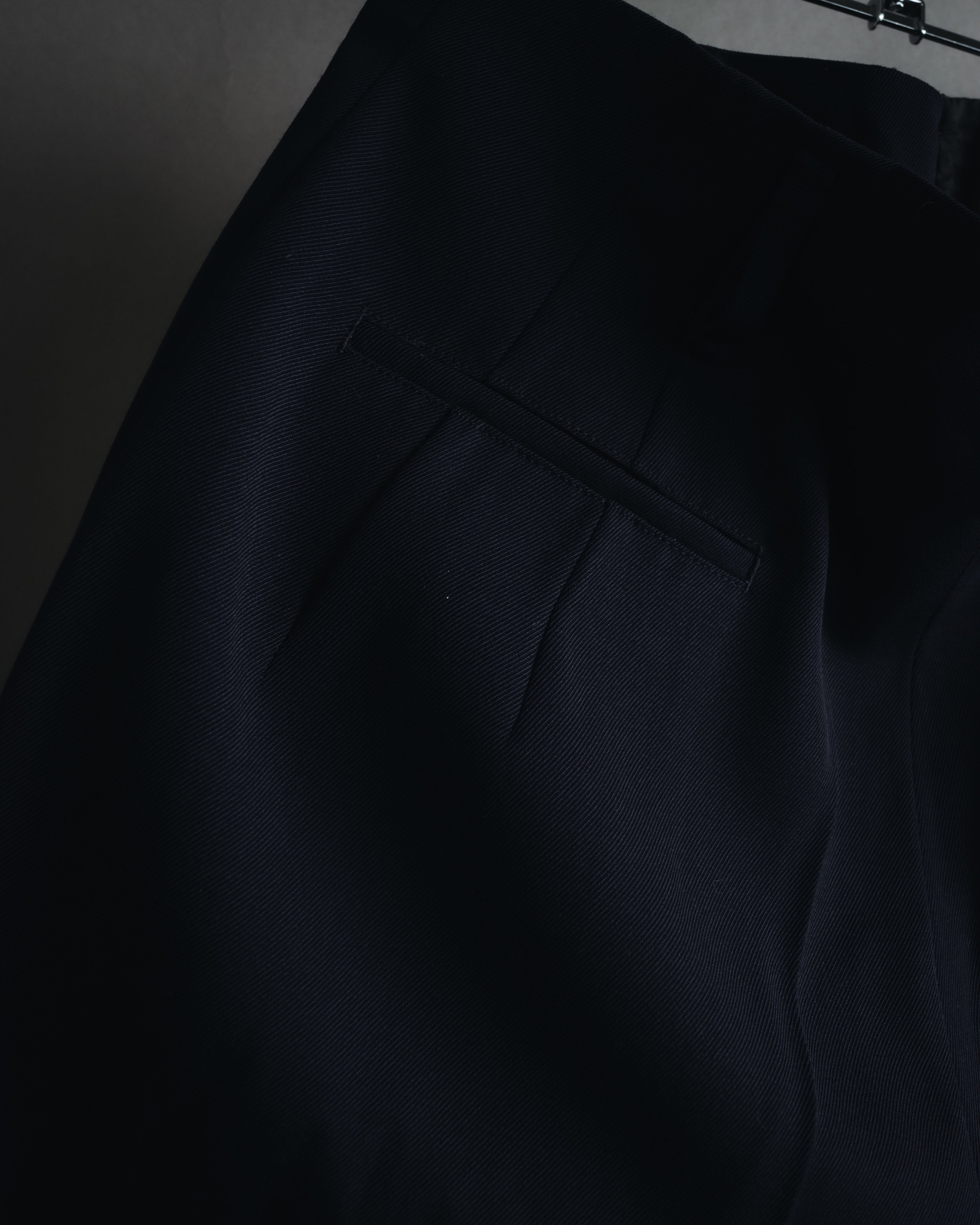 "JIL SANDER" 90’s pure new wool minimalist slacks