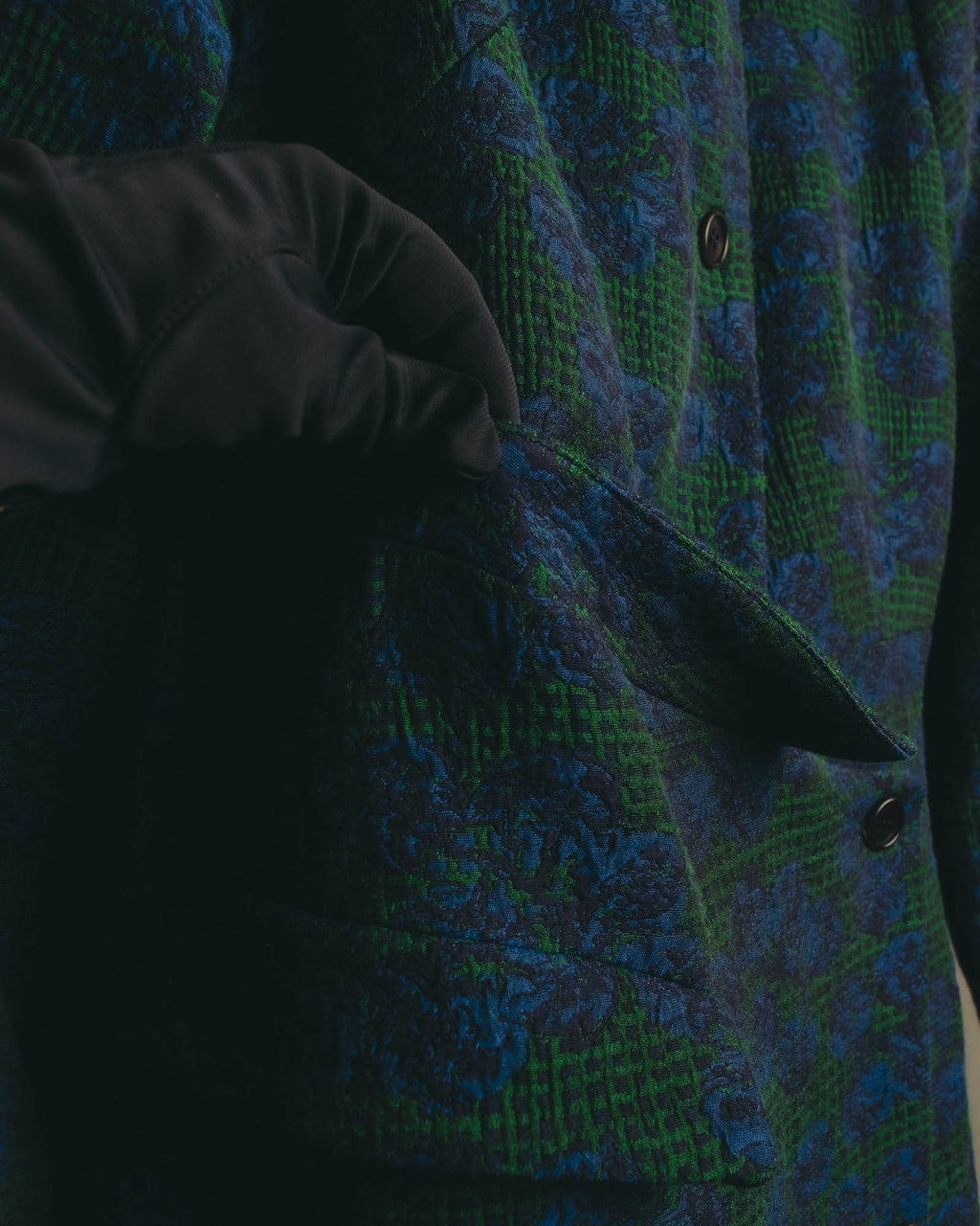 "HENRIK VIBSKOV" 2020's Textured jacquard long coat
