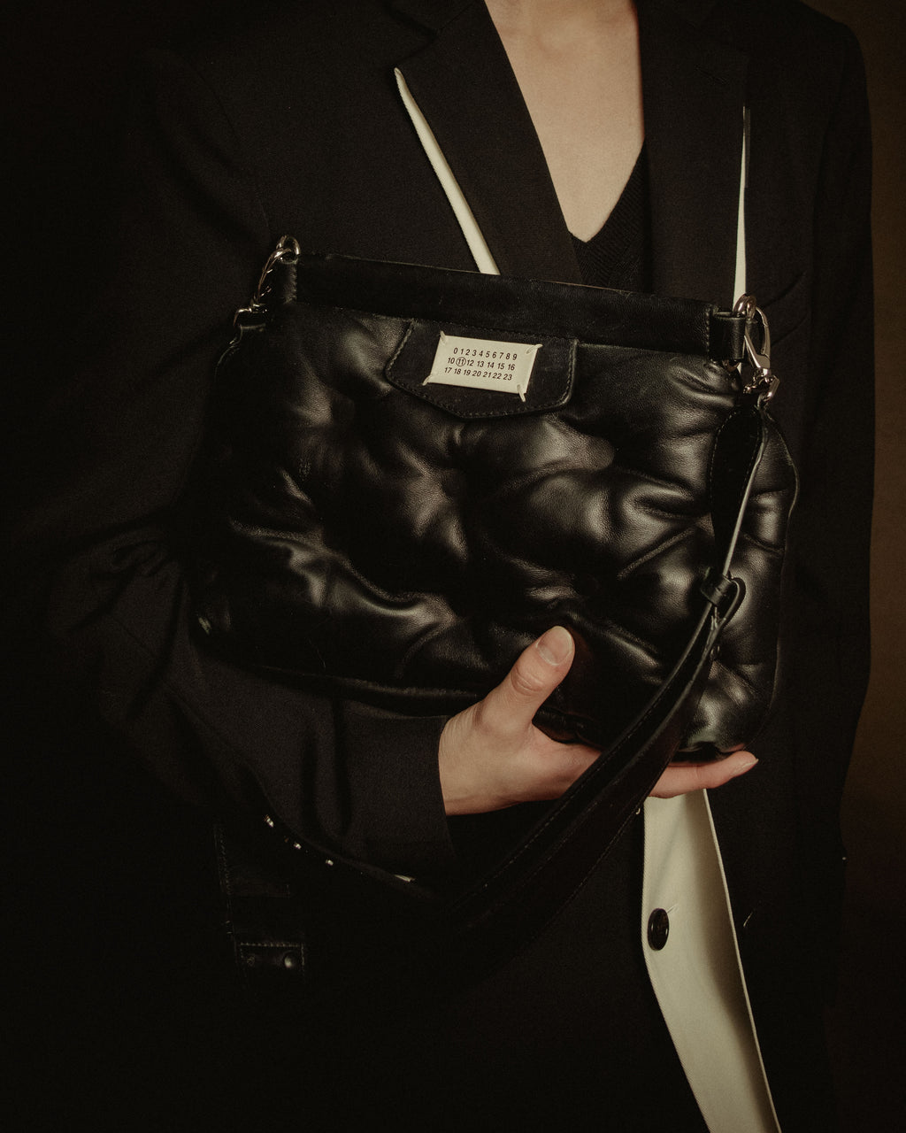 –SPECIAL– "Maison Margiela" 18’s-21’s Quilted pillow leather shoulder bag