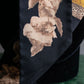 "Christian Dior" Baroque floral pattern silk twill scarf