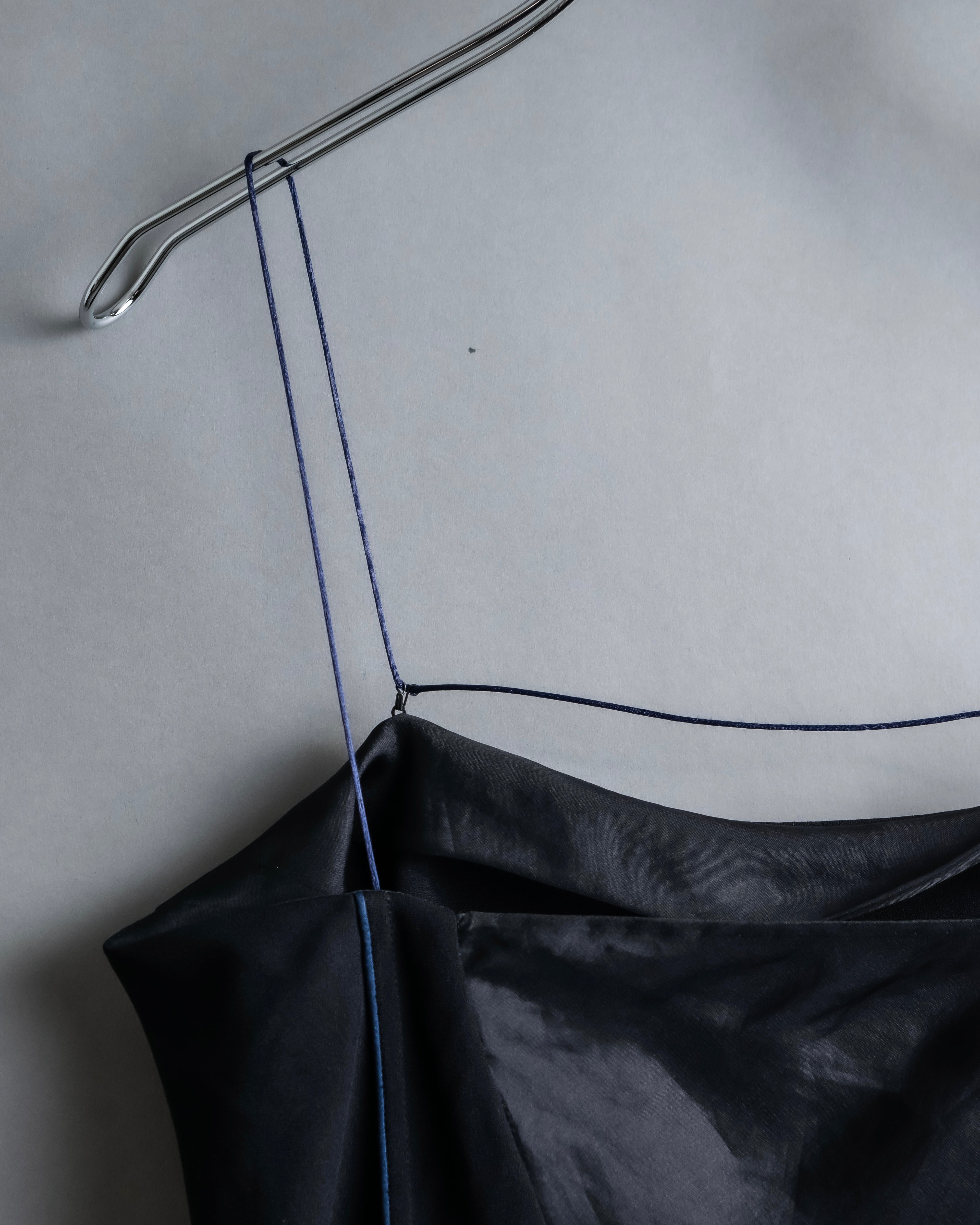 "BALENCIAGA" Piping material switching camisole