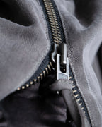 “DOUBLE STANDARD CLOTHING” Designed sleeve hooded middle coat