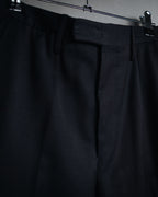 "GUCCI" 90’s-00’s Cashmere blend minimalist three button suit set