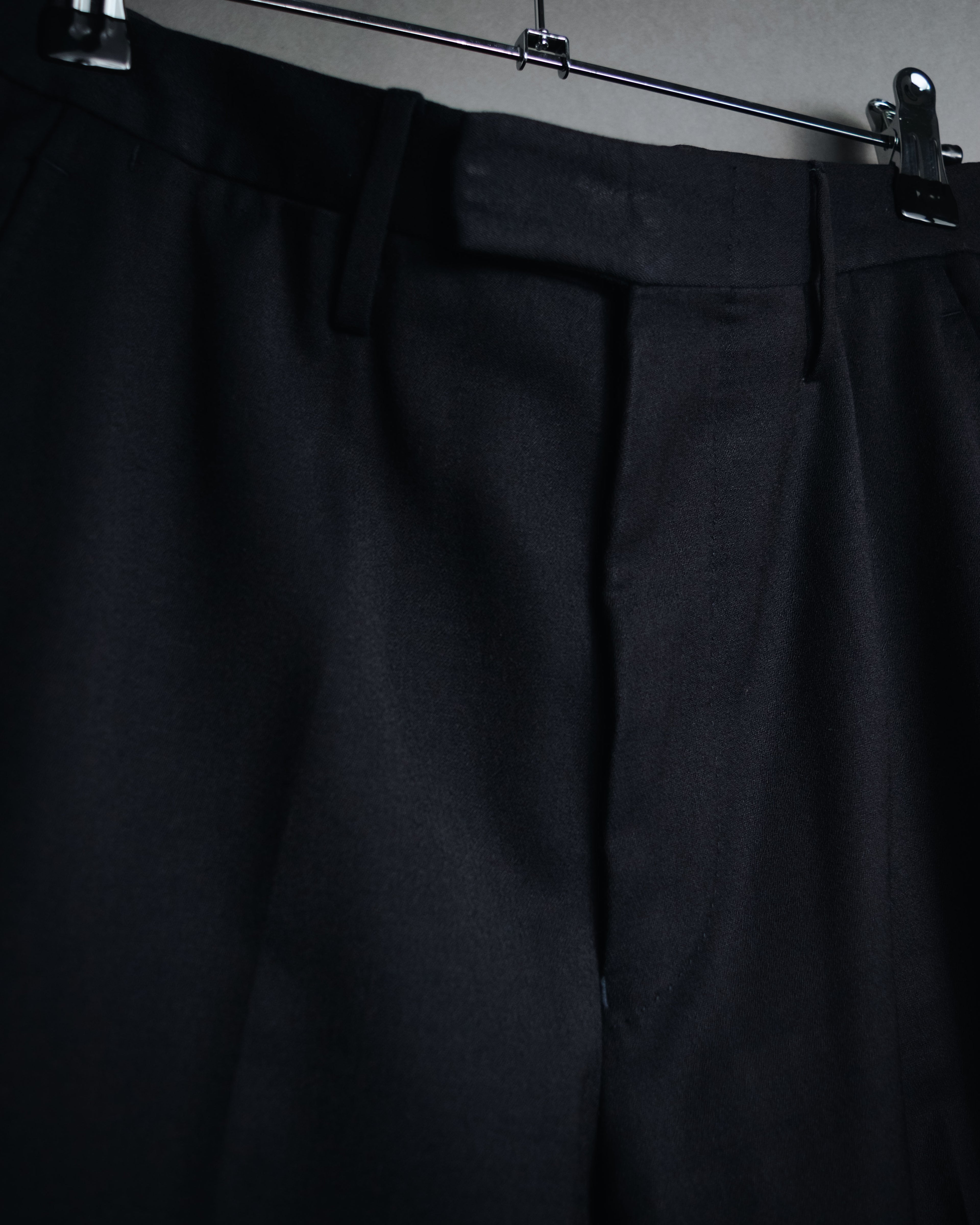 "GUCCI" 90’s-00’s Cashmere blend minimalist three button suit set