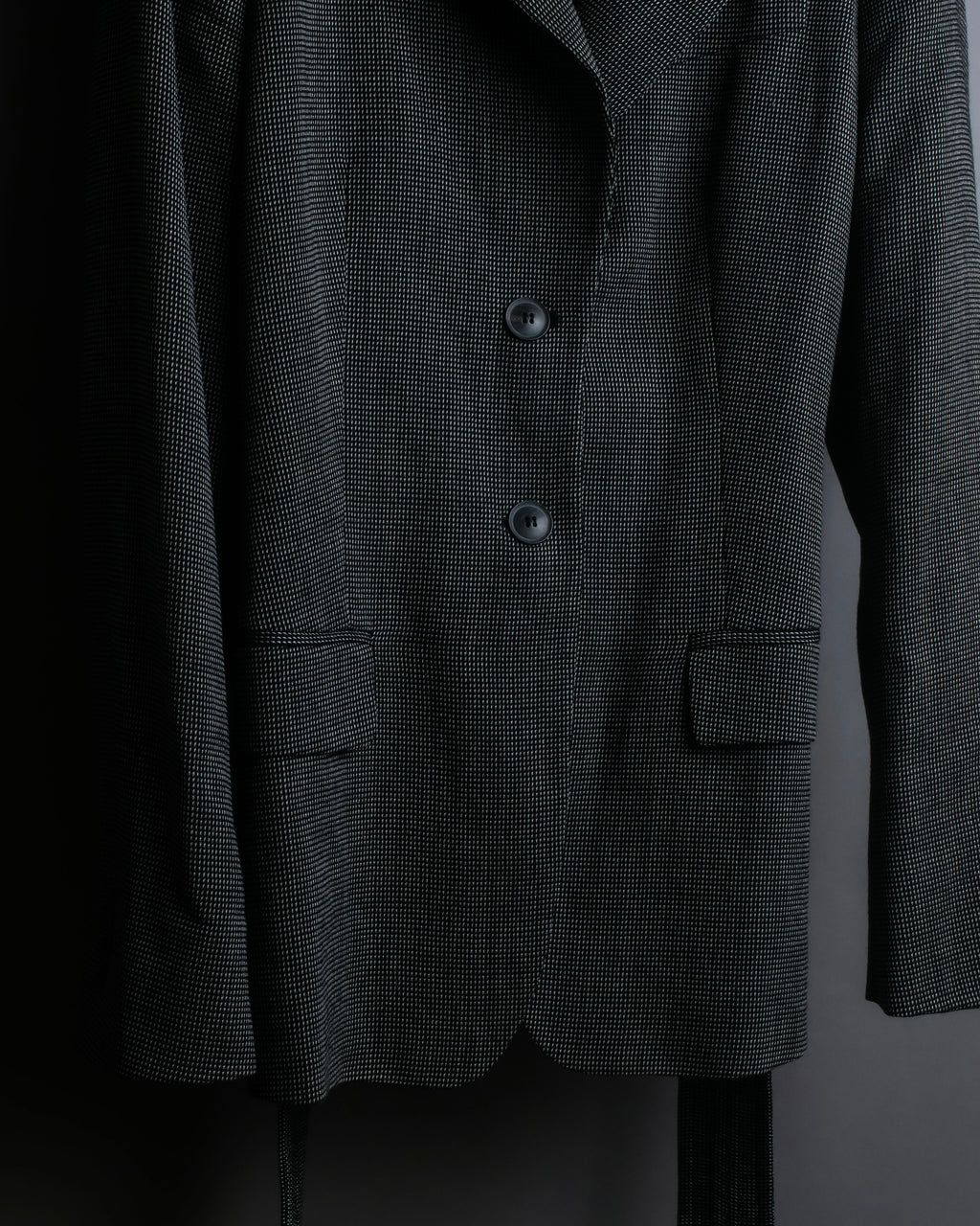 "Max Mara" 2-way tailored polka dot jacket