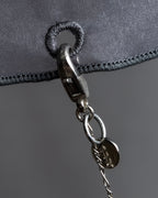 "LIMI feu " Chain docking organza bucket hat