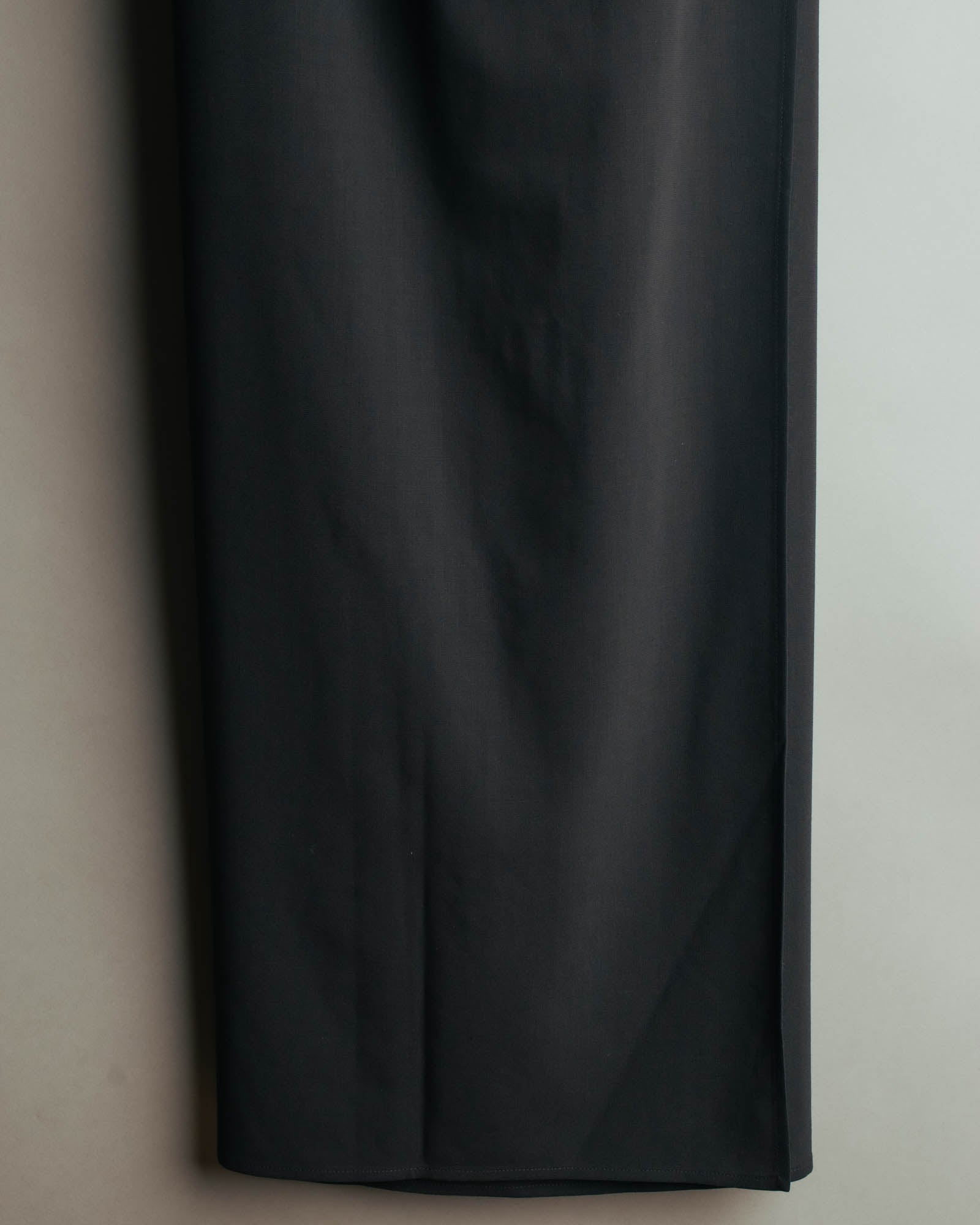 “JIL SANDER” 90’s-00’s Side tie wool wrap skirt