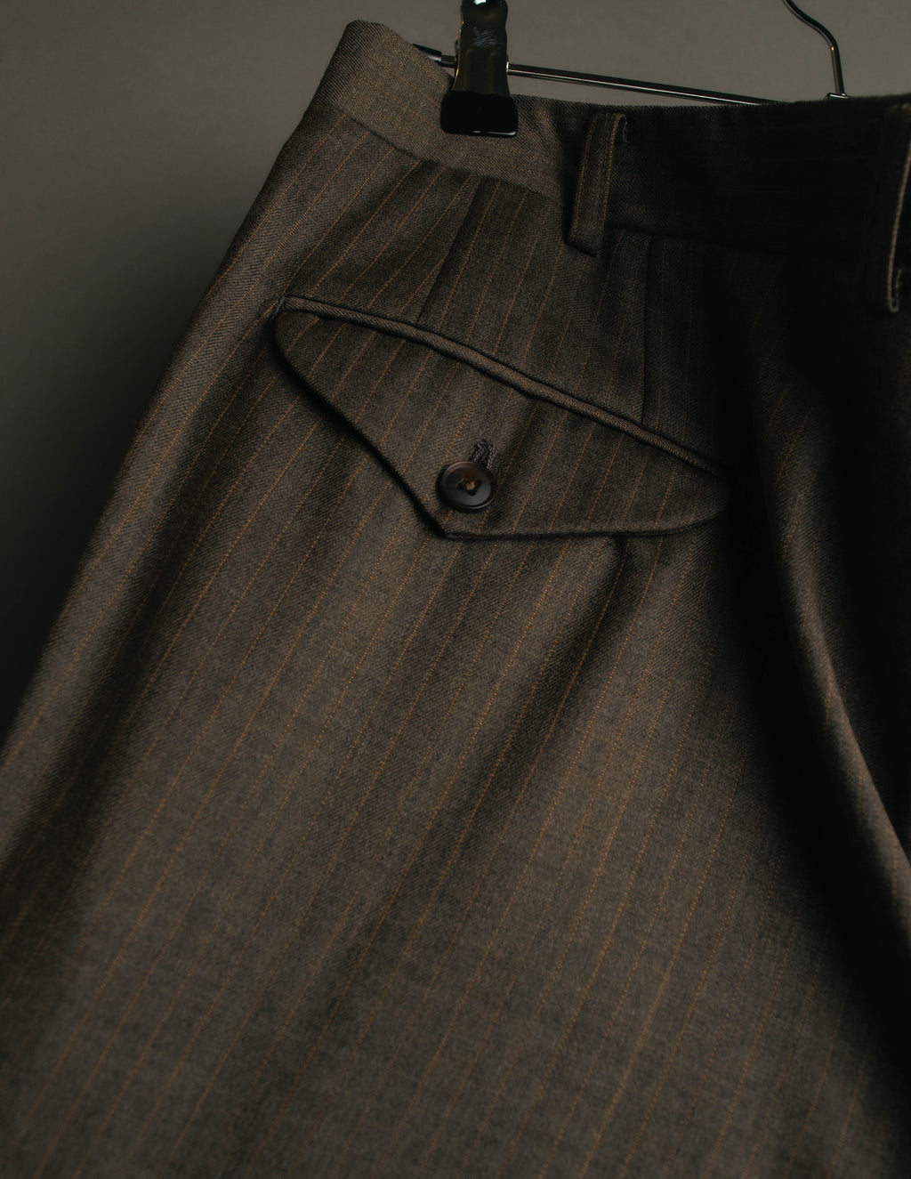 "BURBERRY LONDON" 00's-10's Classic striped double-breasted wool suit