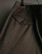 "BURBERRY LONDON" 00's-10's Classic striped double-breasted wool suit