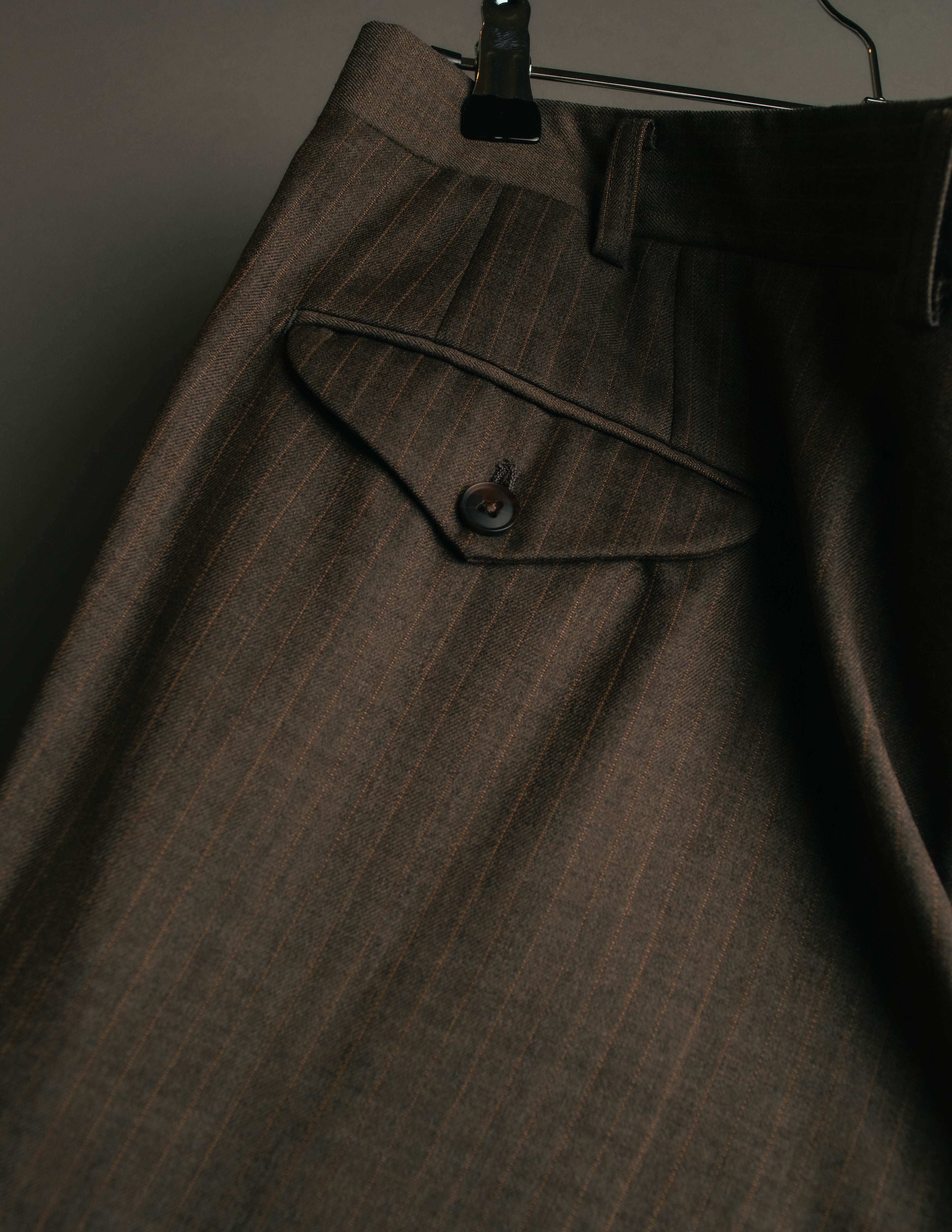 "BURBERRY LONDON" 00's-10's Classic striped double-breasted wool suit