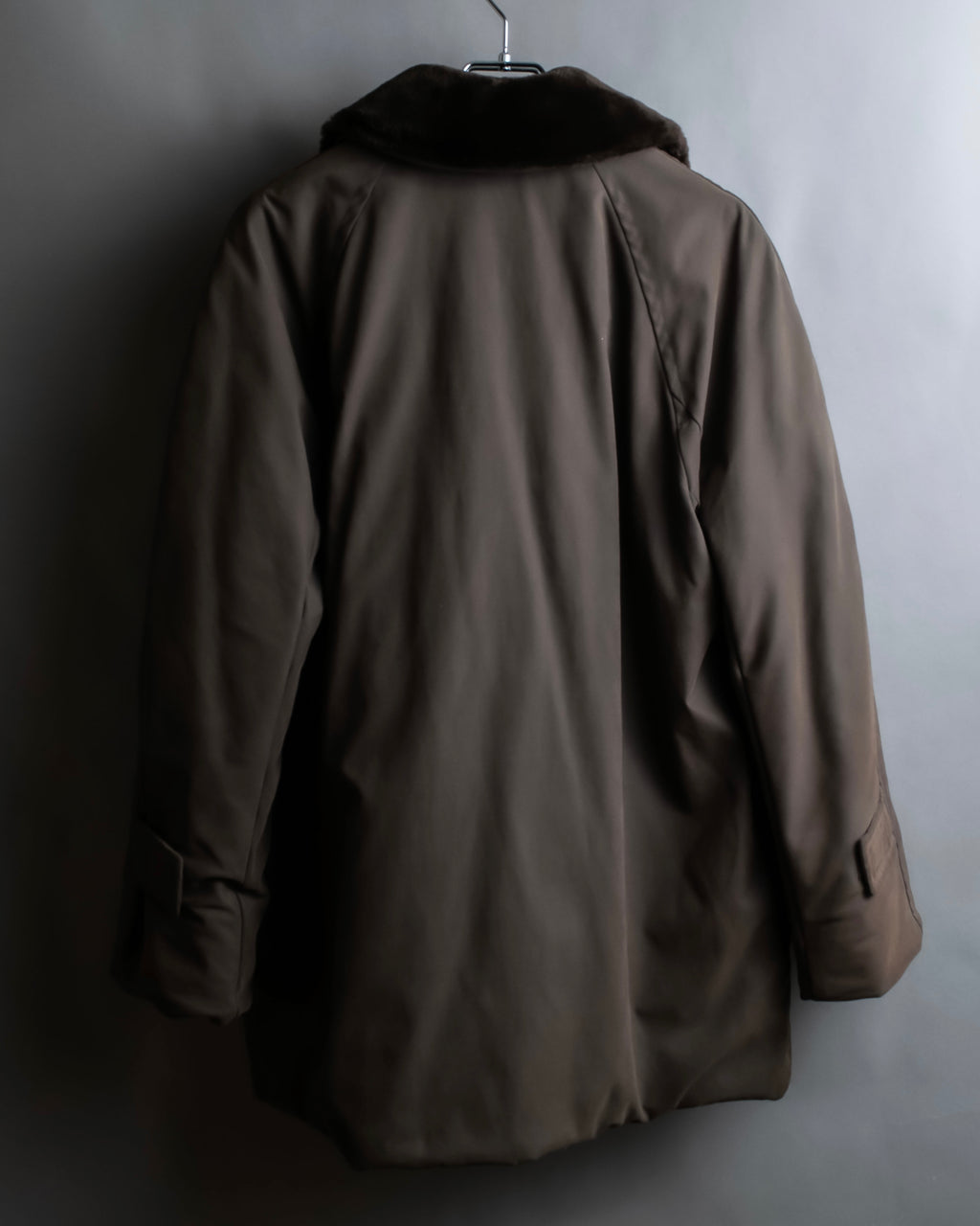 "Weekend Max Mara" Fur collar front zipper blouson