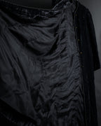 -SPECIAL- "CHANEL" 90's-00's Crushed velvet long dress