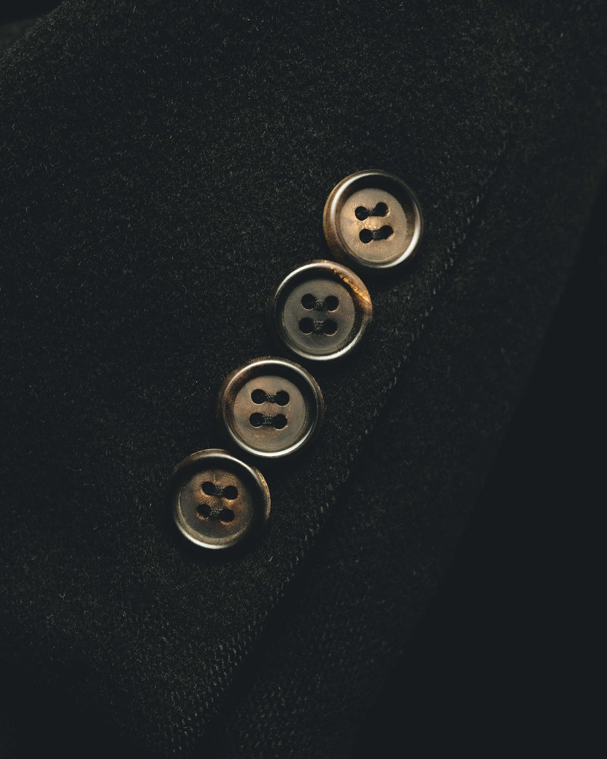 "Burberrys" 80's-90's Classic double-breasted wool overcoat
