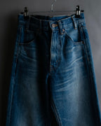 "CELINE" Stonewash design straight denim
