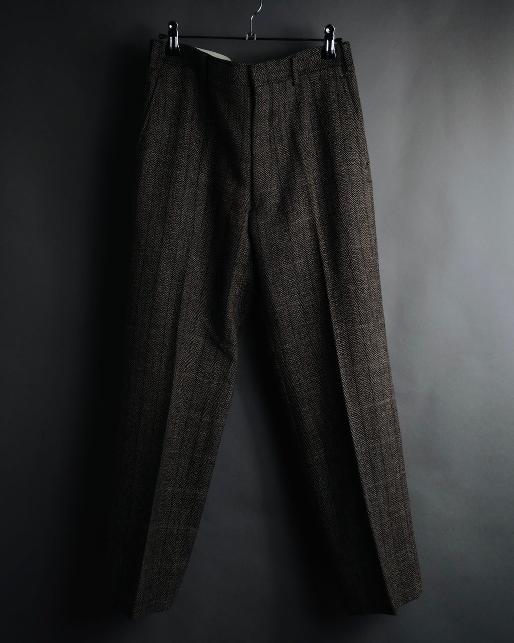"Burberrys" 90’s Herringbone tweed wool suit set