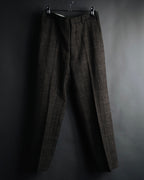 "Burberrys" 90’s Herringbone tweed wool suit set