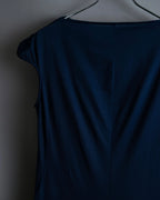 “Yohji Yamamoto” Beautiful color no sleeve dress