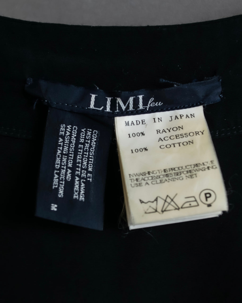 "LIMI feu" Knitted lace design belted sleeveless dress