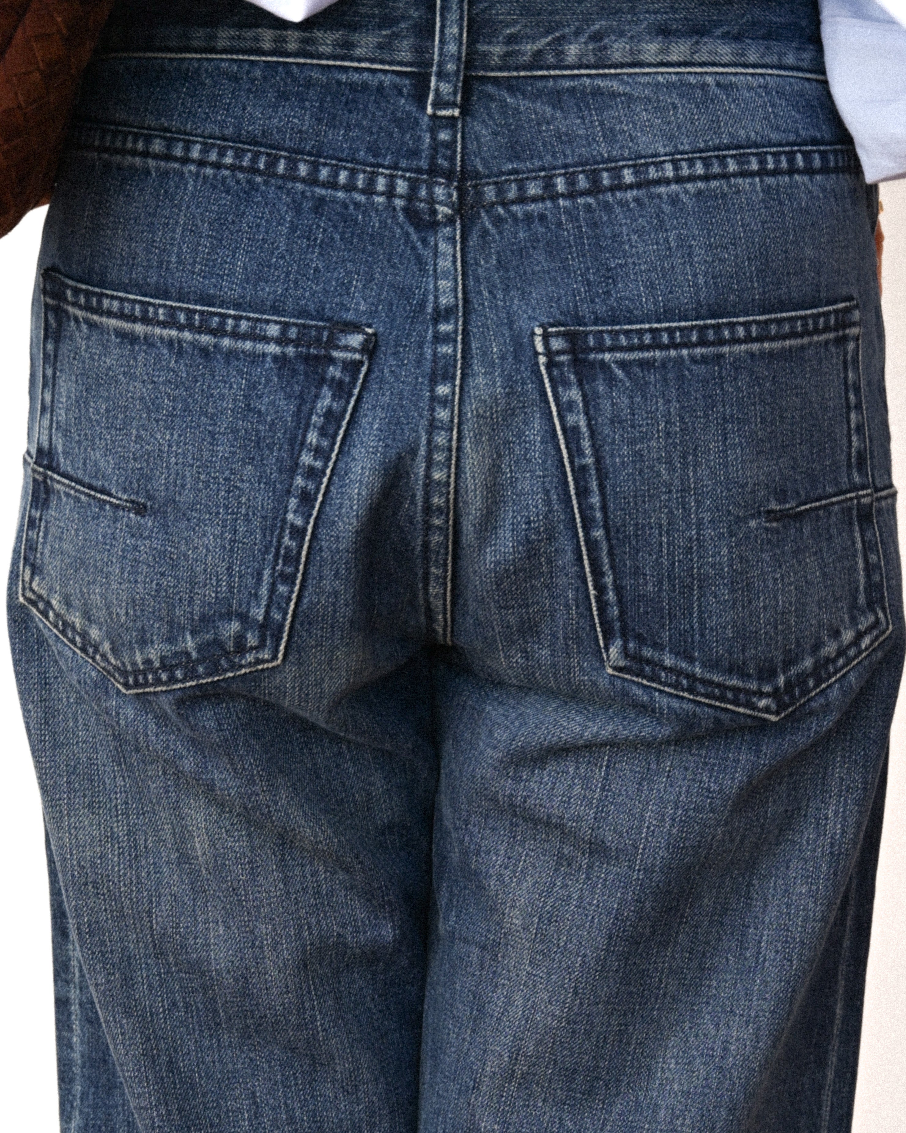 Christian Dior/ Cut Out Hem Straight Silhouette Denim